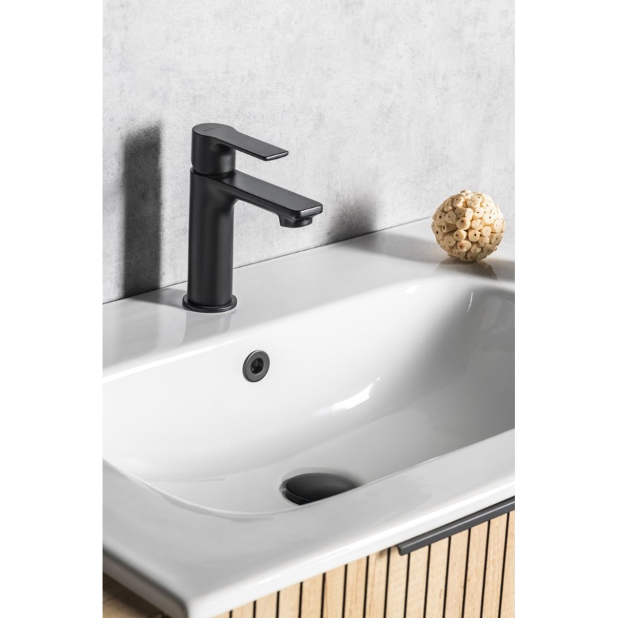 Sapho - Umývadlová batéria PAX 16,5 cm matná čierna