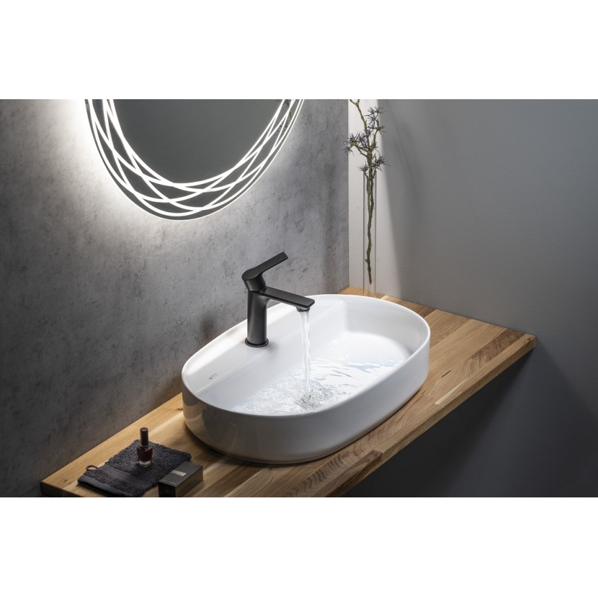 Sapho - Umývadlová batéria PAX 16,5 cm matná čierna