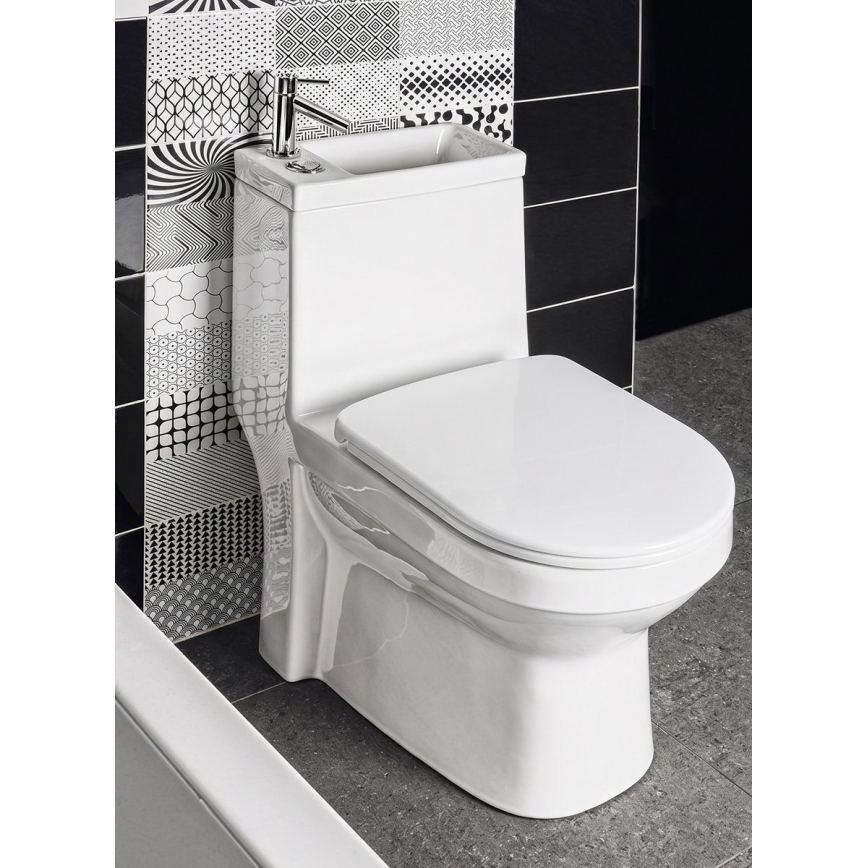 Sapho - WC sedadlo HYGIE SoftClose biela