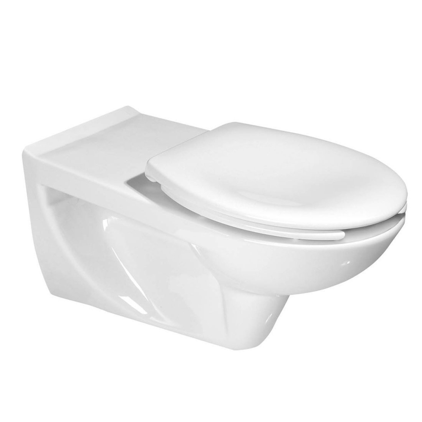 Sapho - WC sedadlo pre osoby so zdravotným postihnutím biele/duroplast