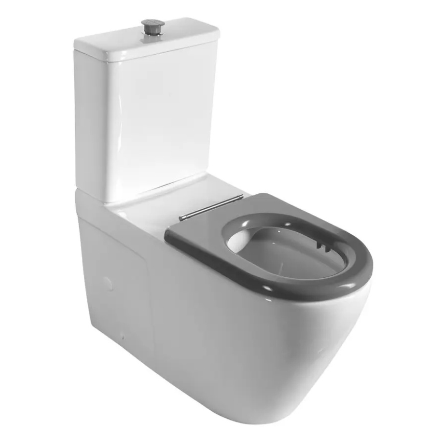 Sapho - WC sedadlo SoftClose sivé