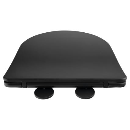 Sapho - WC sedátko PACO SoftClose, čierne