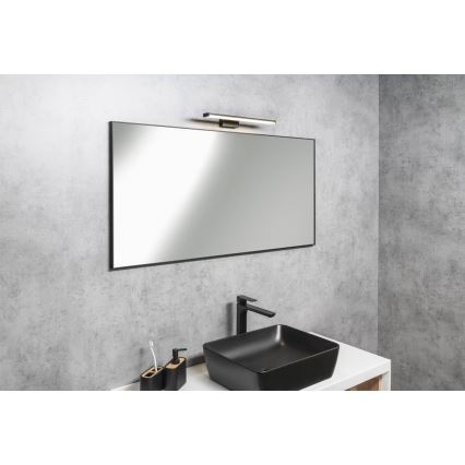 Sapho - Zrkadlo v ráme AROWANA 50x80 matná čierna