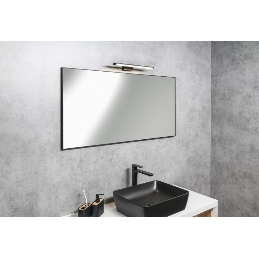 Sapho - Zrkadlo v ráme AROWANA 50x80 matná čierna