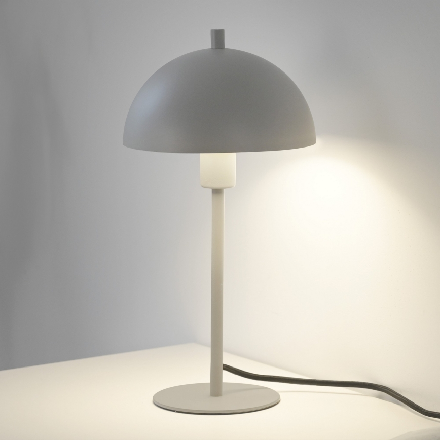 Schöner Wohnen 11726-39 - Stolná lampa ALI 1xE14/15W/230V sivá