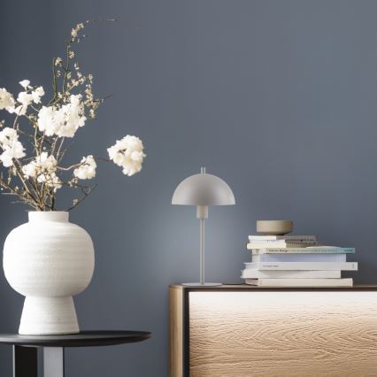 Schöner Wohnen 11726-39 - Stolná lampa ALI 1xE14/15W/230V sivá