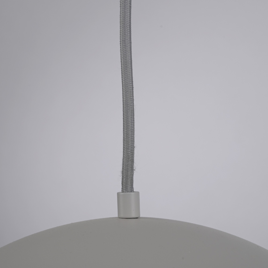 Schöner Wohnen 11728-39 - Závesné svietidlo ALI na lanku 1xE27/25W/230V pr. 38 cm sivá