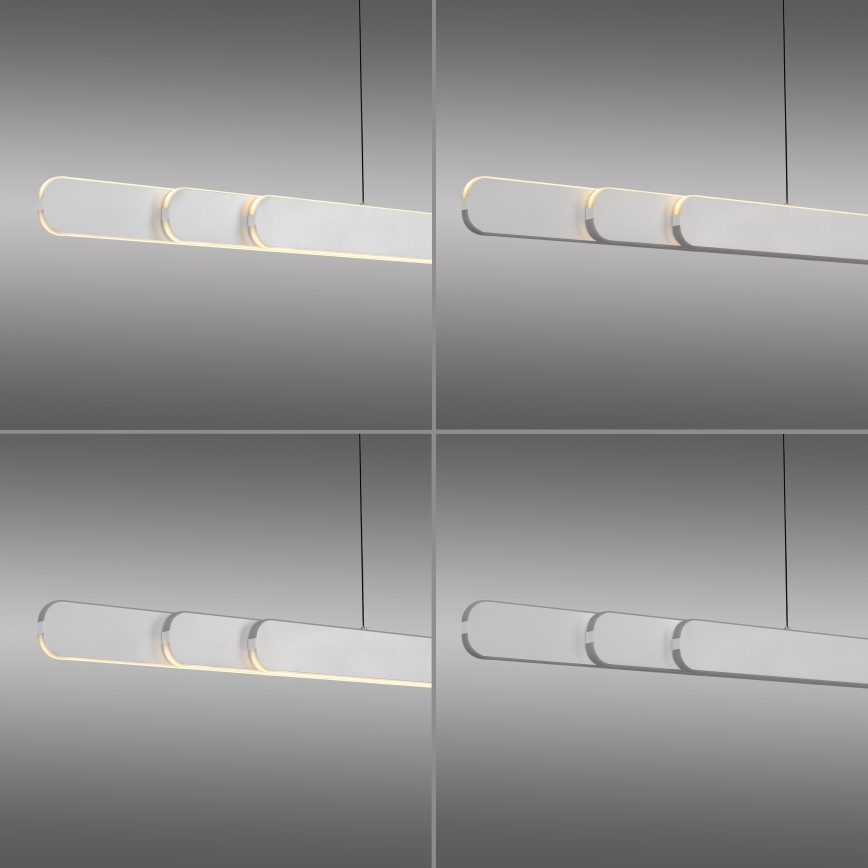 Schöner Wohnen 12577-16 - Stmievateľný LED luster na lankách ADRIANA ROUND 2xLED/24W/230V 2700/3000/3500/4000/5000K biela