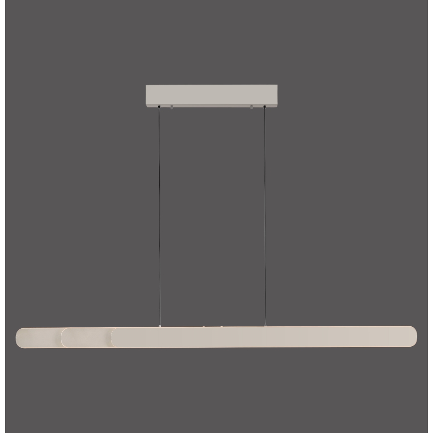 Schöner Wohnen 12577-39 - LED stmievateľný luster na lane ADRIANA ROUND 2xLED/24W/230V 2700/3000/3500/4000/5000K sivá