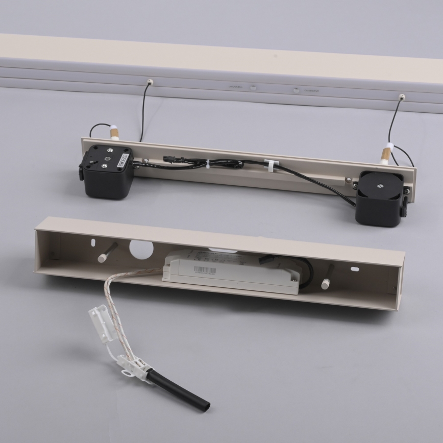 Schöner Wohnen 12577-39 - Stmievateľný LED luster na lanku ADRIANA ROUND 2xLED/24W/230V 2700/3000/3500/4000/5000K 160 cm sivá