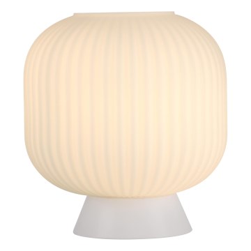 Schöner Wohnen 13573-16 - Stolná lampa NAMI 1xE27/25W/230V biela