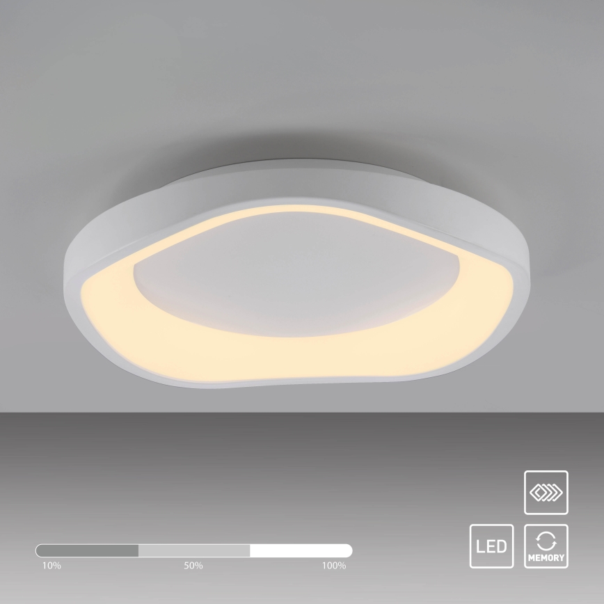 Schöner Wohnen 14233-16 - LED stmievateľné stropné svietidlo MONTA LED/21W/230V pr. 40 cm biela