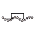 Schöner Wohnen 14505-18 - LED luster na tyči DUBAI 13xG9/3W/230V čierna/dymová