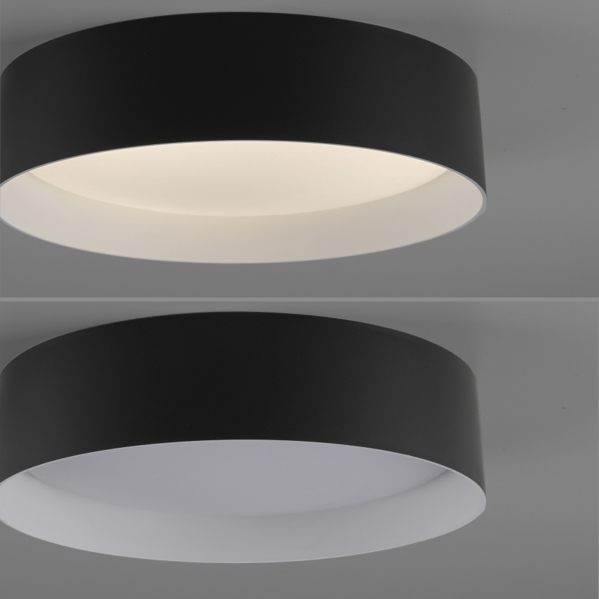 Schöner Wohnen 14593-18 - LED stmievateľné stropné svietidlo TAVOLI LED/10W/230V 2700-6500K pr. 28,5 cm čierna + diaľkové ovládanie