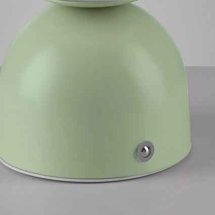 Schöner Wohnen 19218-43 - LED stmievateľná dotyková nabíjateľná stolová lampa RUDI LED/1,2W/5V 3000-6000K 1200 mAh zelená