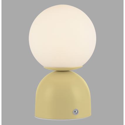 Schöner Wohnen 19218-81 - LED stmievateľná dotyková nabíjacia stolná lampa RUDI LED/1,2W/5V 3000-6000K 1200 mAh žltá