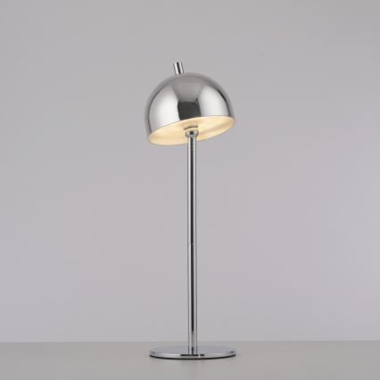 Schöner Wohnen 19244-17 - LED stmievateľná dotyková nabíjateľná vonkajšia stolná lampa BELLIS LED/2,5W/5V 2600 mAh IP54 lesklý chróm