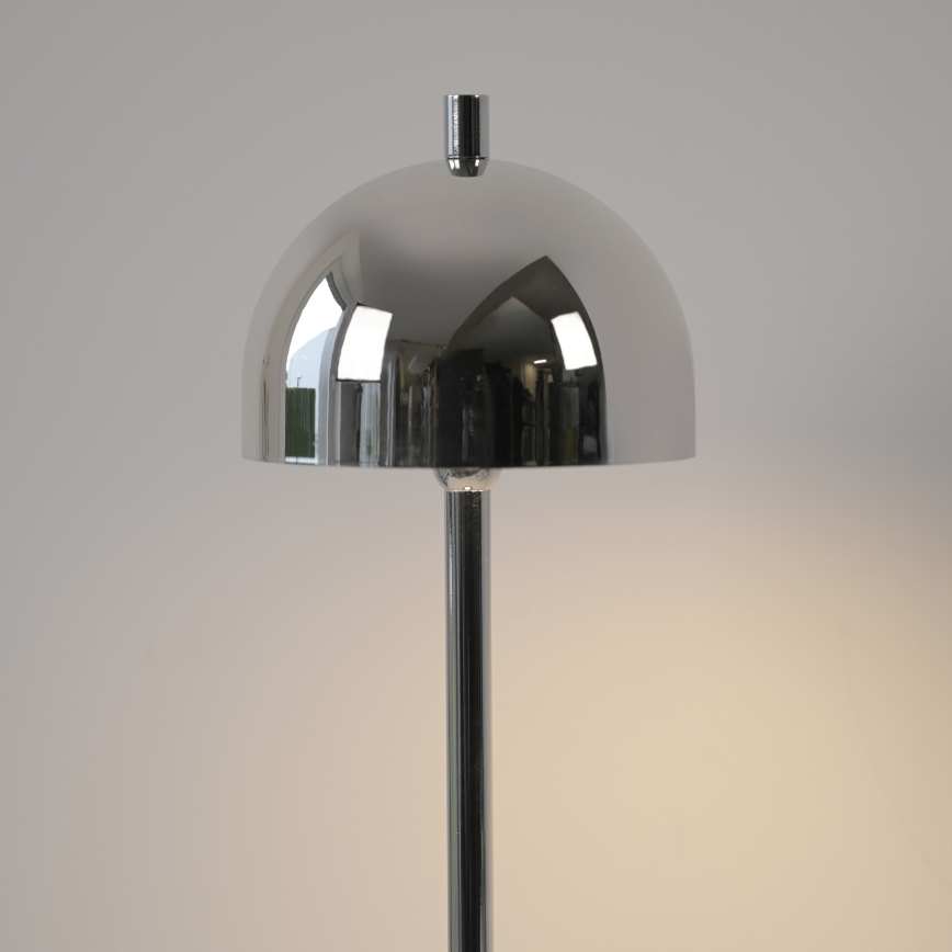 Schöner Wohnen 19244-17 - LED stmievateľná dotyková nabíjateľná vonkajšia stolná lampa BELLIS LED/2,5W/5V 2600 mAh IP54 lesklý chróm