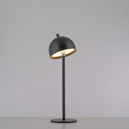 Schöner Wohnen 19244-18 - LED stmievateľná dotyková nabíjateľná vonkajšia stolová lampa BELLIS LED/2,5W/5V 2600 mAh IP54 čierna