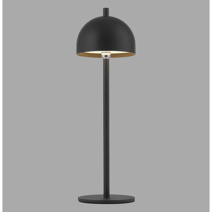 Schöner Wohnen 19244-18 - LED stmievateľná dotyková nabíjateľná vonkajšia stolová lampa BELLIS LED/2,5W/5V 2600 mAh IP54 čierna