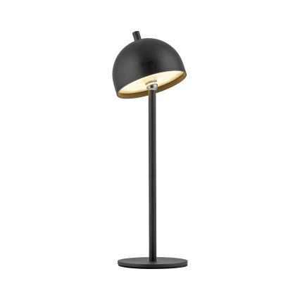 Schöner Wohnen 19244-18 - LED stmievateľná dotyková nabíjateľná vonkajšia stolová lampa BELLIS LED/2,5W/5V 2600 mAh IP54 čierna