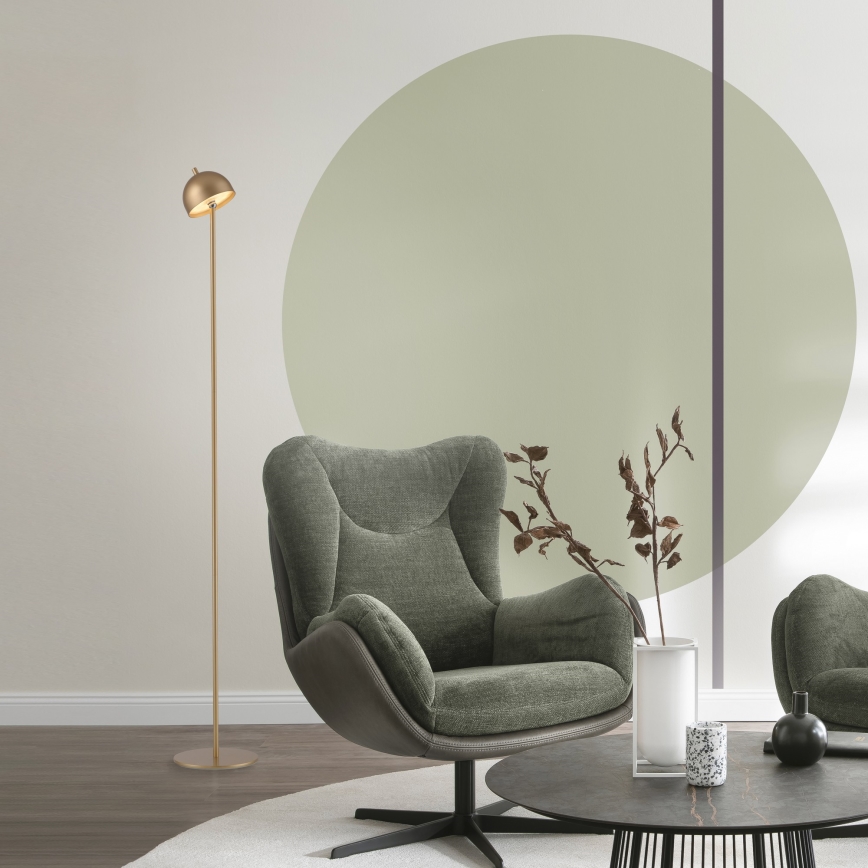 Schöner Wohnen 19245-12 - LED stmievateľná dotyková nabíjateľná vonkajšia stojaca lampa BELLIS LED/2,5W/5V 2600 mAh IP54 zlatá