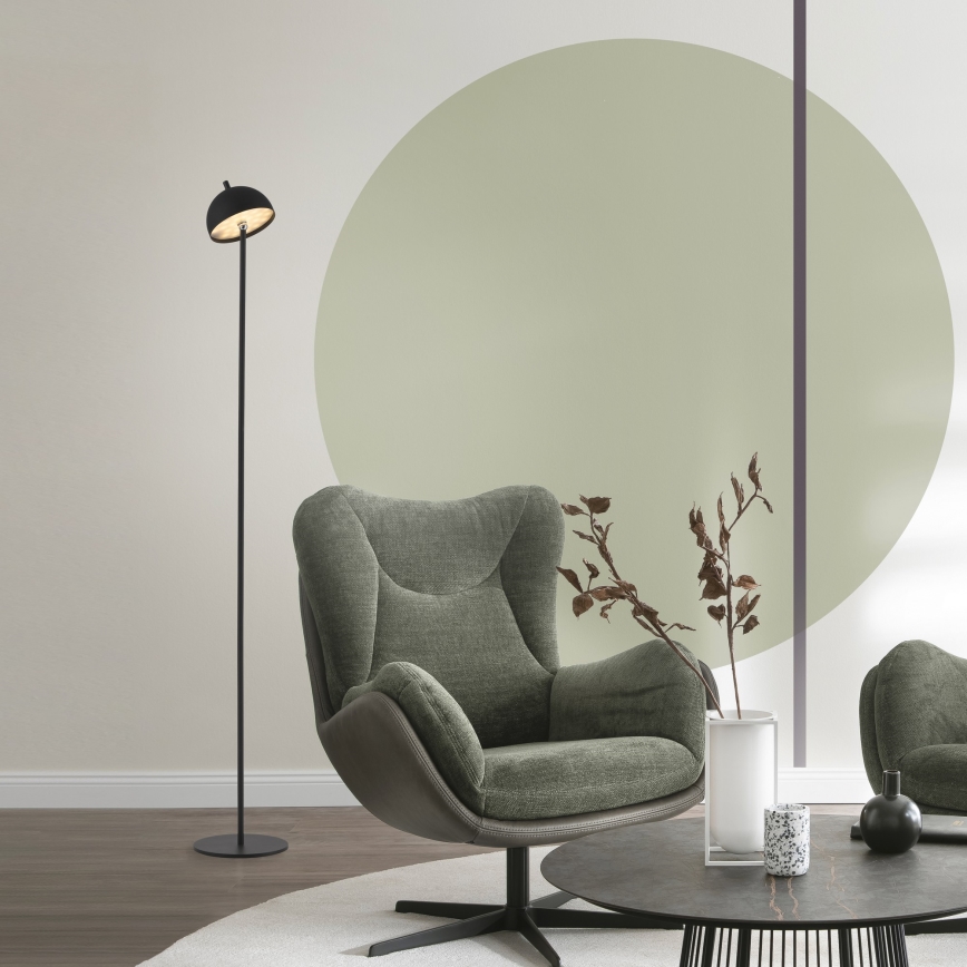 Schöner Wohnen 19245-18 - LED stmievateľná dotyková dobíjateľná vonkajšia stojacia lampa BELLIS LED/2,5W/5V 2600 mAh IP54 čierna