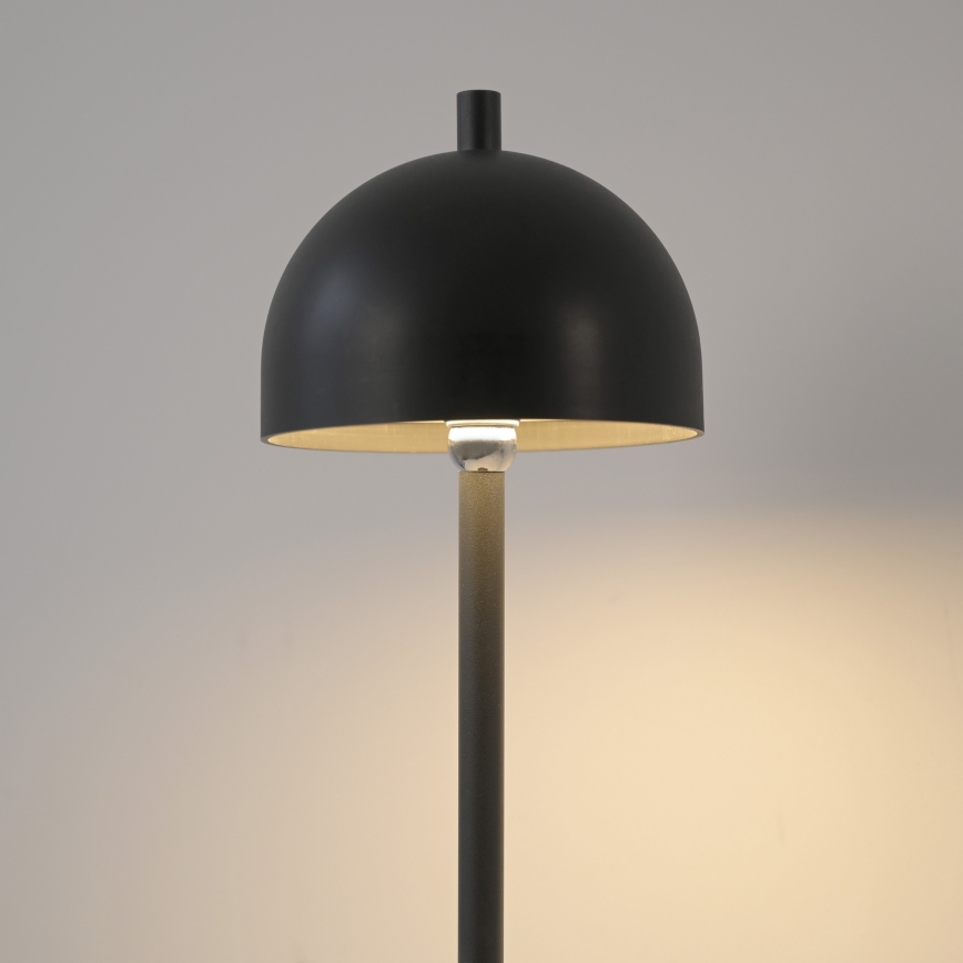 Schöner Wohnen 19245-18 - LED stmievateľná dotyková dobíjateľná vonkajšia stojacia lampa BELLIS LED/2,5W/5V 2600 mAh IP54 čierna