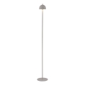 Schöner Wohnen 19245-39 - LED stmievateľná dotyková dobíjateľná vonkajšia stojaca lampa BELLIS LED/2,5W/5V 2600 mAh IP54 sivá