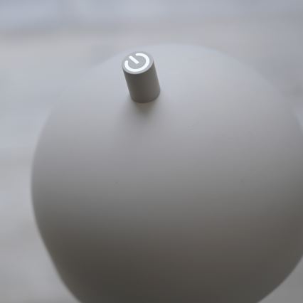 Schöner Wohnen 19245-39 - LED stmievateľná dotyková dobíjateľná vonkajšia stojaca lampa BELLIS LED/2,5W/5V 2600 mAh IP54 sivá