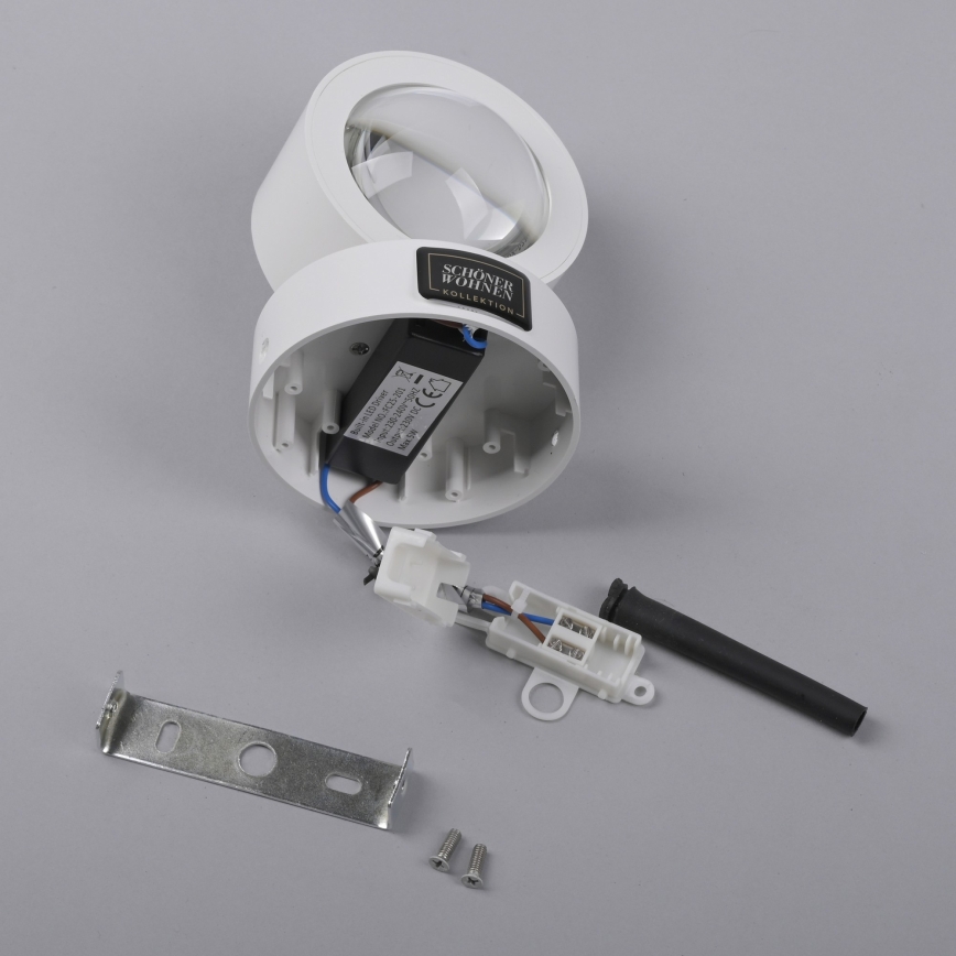 Schöner Wohnen 19331-16 - LED nástenné svietidlo CHIA 2×LED/2 W/230 V biela