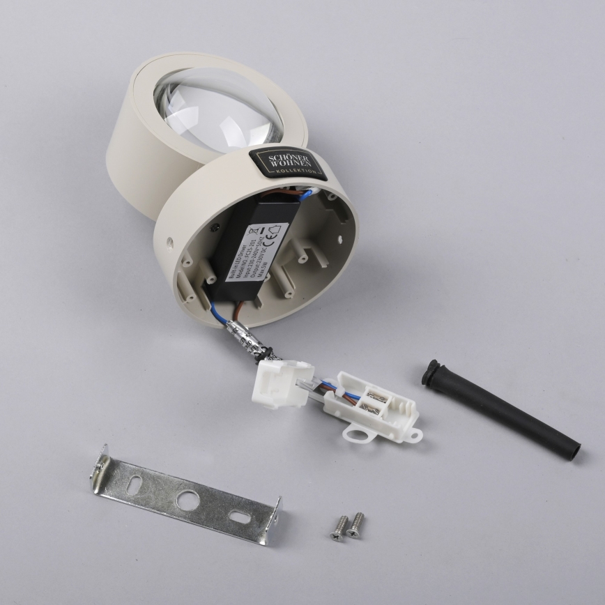 Schöner Wohnen 19331-39 - LED nástenné svietidlo CHIA 2xLED/2W/230V sivá