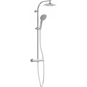 Schütte 60046 - Sprchový set s termostatickou batériou MADURA FRESH, lesklý chróm