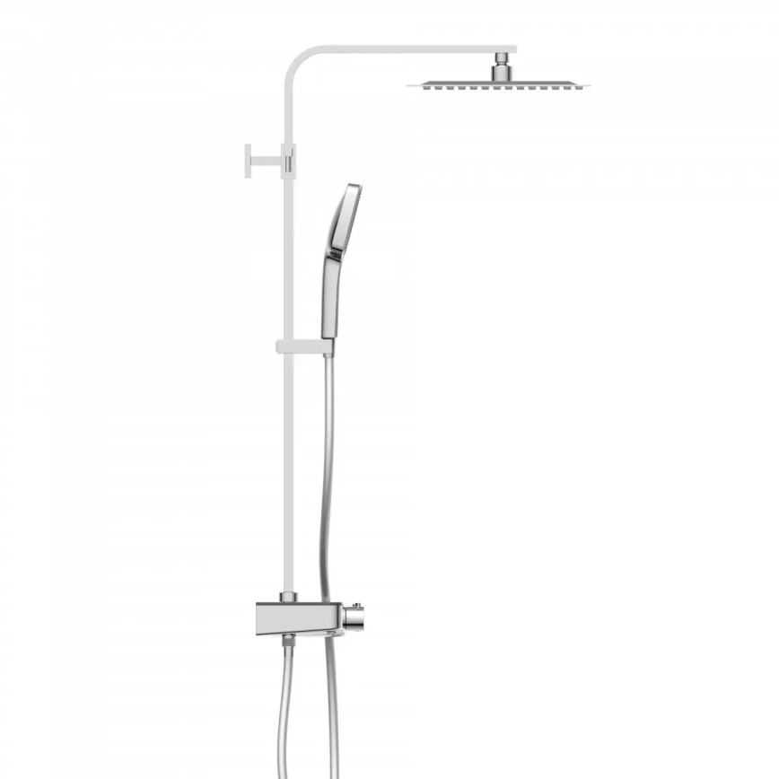Schütte 60531 - Sprchový set OCEAN s termostatickou batériou, lesklý chróm/antracit