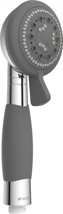 Schütte 60971 - Ručná sprcha VITAL lesklý chróm/sivá