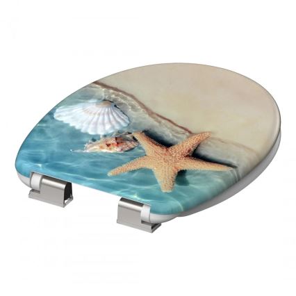 Schütte 82196 - WC sedátko BEACH s funkciou SoftClose, duroplast