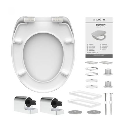 Schütte 82196 - WC sedátko BEACH s funkciou SoftClose, duroplast