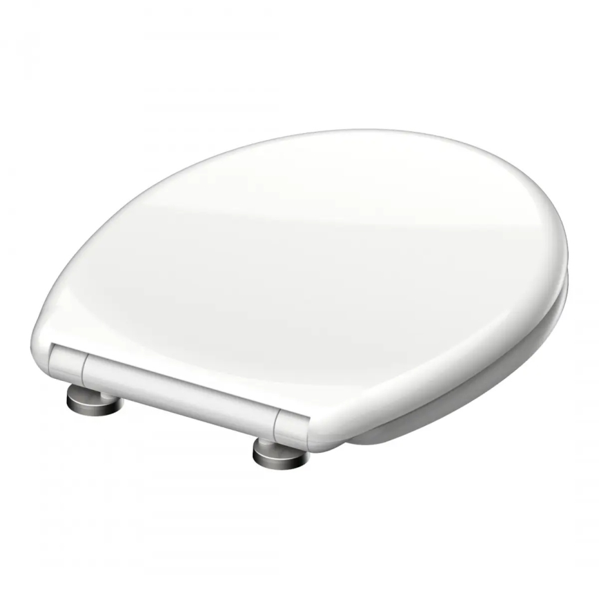 Schütte 82300-A - WC sedadlo WHITE SoftClose duroplast