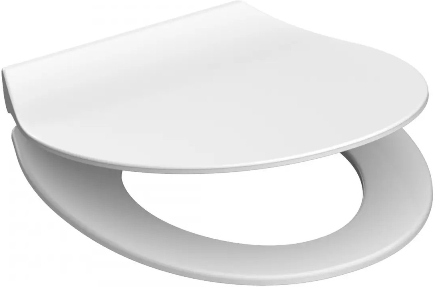 Schütte 82700 - WC sedadlo SLIM WHITE SoftClose z duroplastu