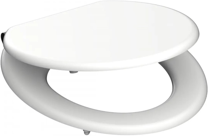 Schütte 84100-A - WC sedadlo, biele, s tichým zatváraním, MDF