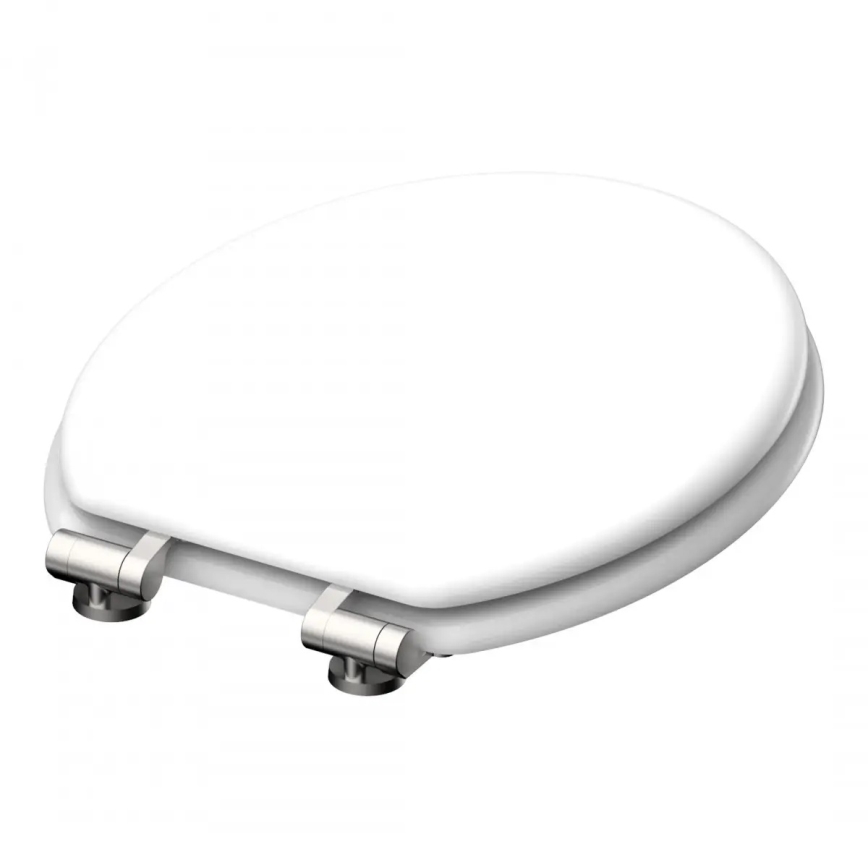 Schütte 84100-A - WC sedadlo, biele, s tichým zatváraním, MDF