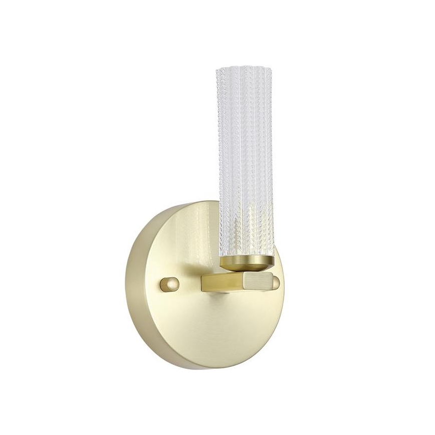 Searchlight - stmievateľné kúpeľňové nástenné svietidlo ABERDEEN LED/7W/230V IP44 mosadz