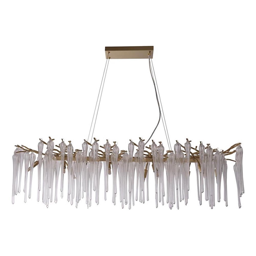 Searchlight - Luster na lanku HERITAGE 10xG9/33W/230V