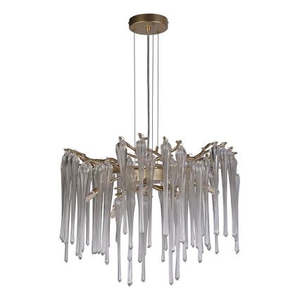 Searchlight - Závesný luster na lankách HERITAGE 5xG9/33W/230V