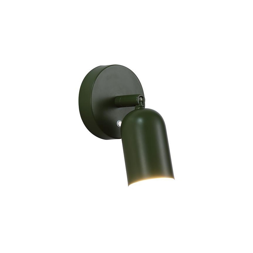 Searchlight - LED Stmievateľné dobíjateľné nástenné svietidlo CONE LED/1,5W/5V zelená