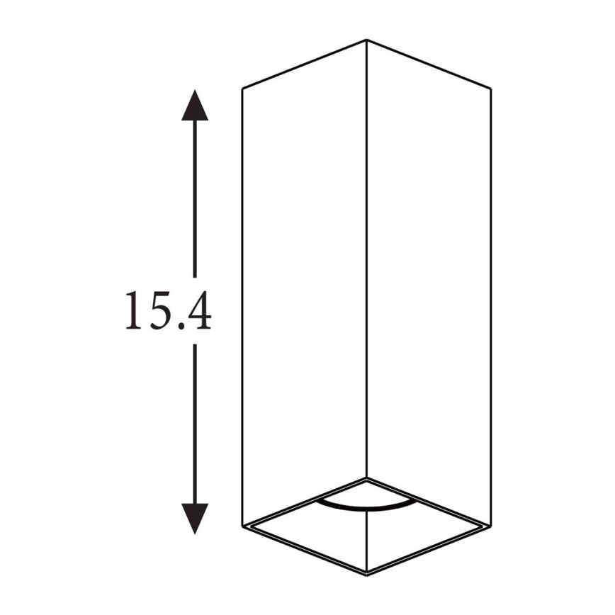 Searchlight - Nástenné svietidlo DON 2xGU10/10W/230V hnedá