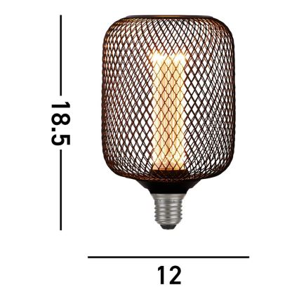 Searchlight - LED stmievateľná dekoratívna žiarovka WIRE MESH E27/4,5W/230V 2700K