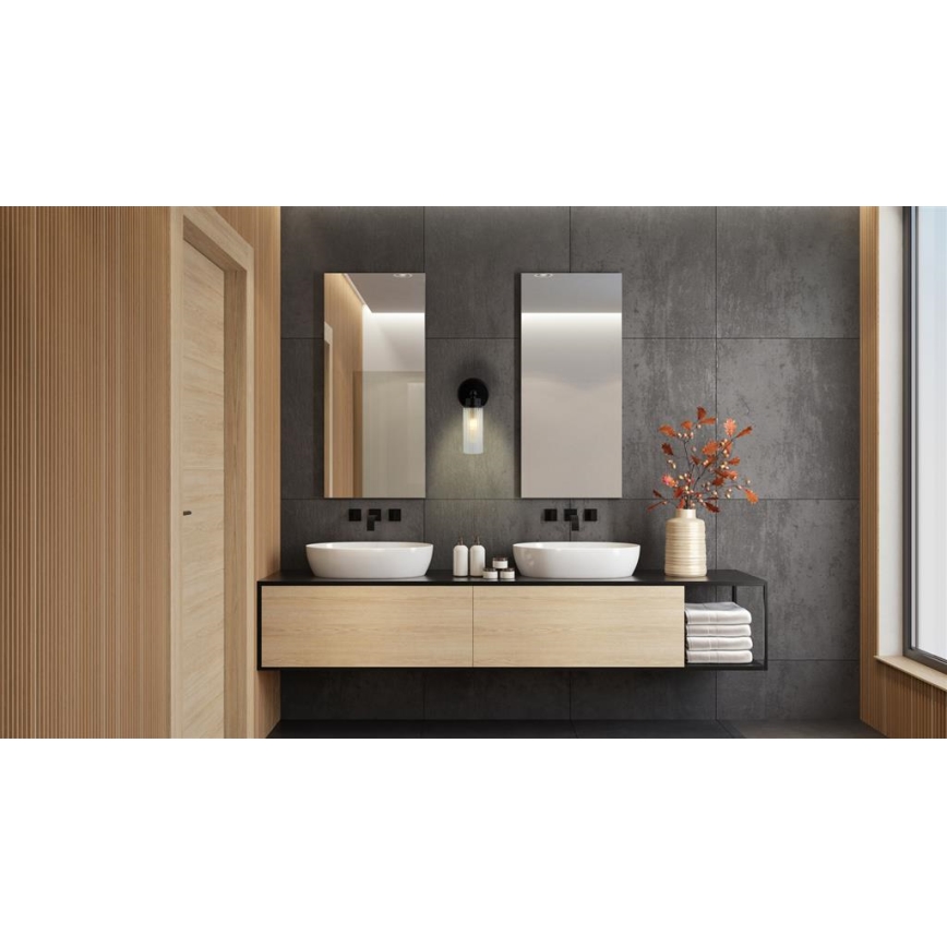 Searchlight - Nástenné svietidlo IMPERIAL 1xG9/7W/230V čierna