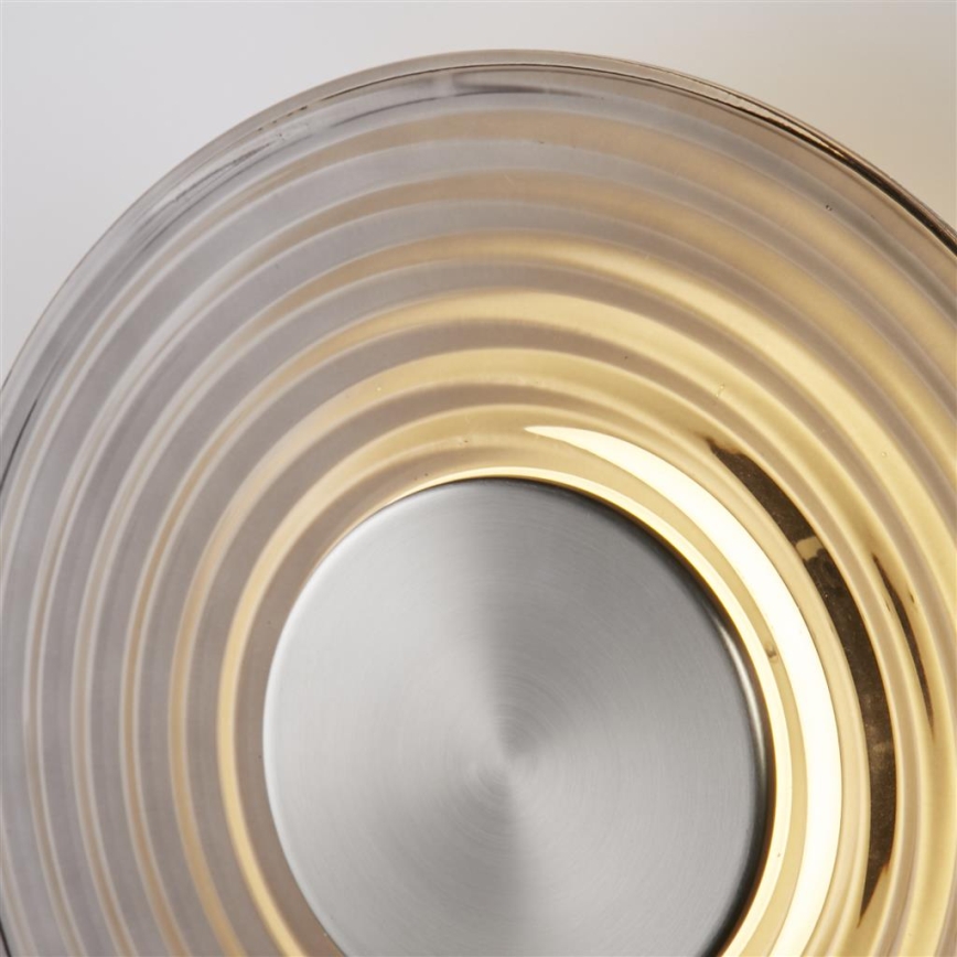 Searchlight - LED stmievateľné nástenné svietidlo CLEO LED/9,4W/230V sivá