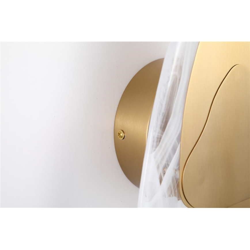 Searchlight - LED nástenné svietidlo DESTINY LED/8W/230V mosadz